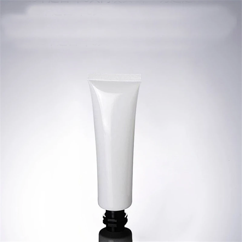 1 шт. 50 мл Белый Крем для рук шланг крем бутылка черный восьмиугольный крышка