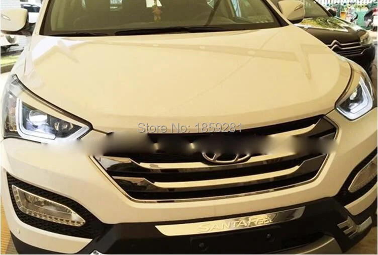 Santa fe ix45 фара, 2013 год аксессуары для автомобиля бампер лампа для ix45 противотуманных фар, Santa fe передний свет