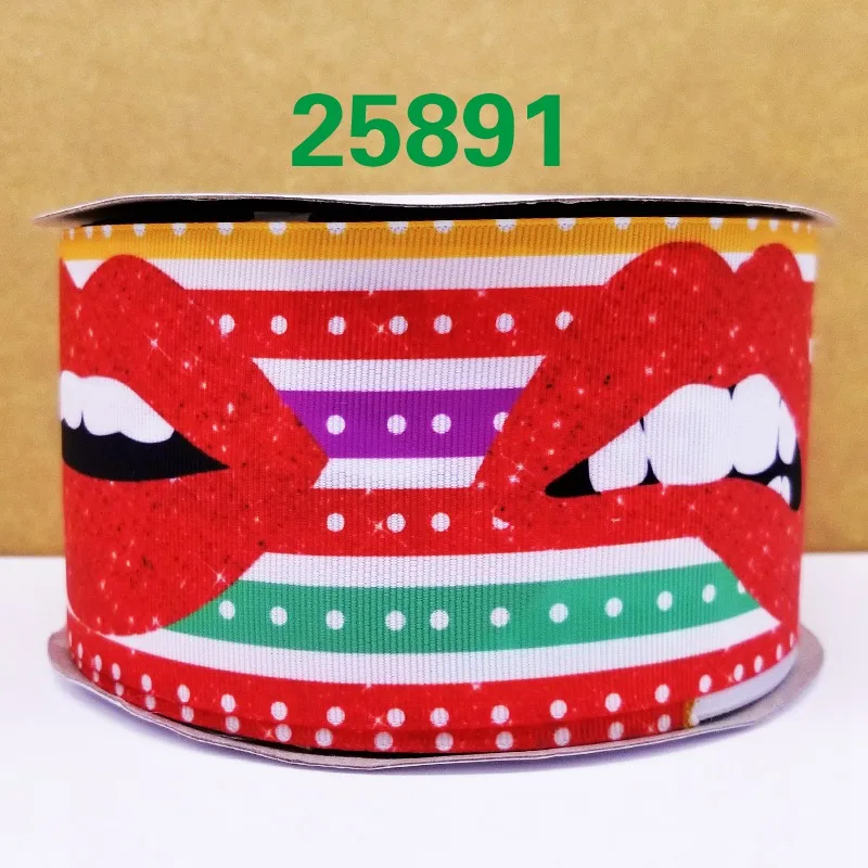 50 ярдов мультфильм напечатанный grosgrain ленты 25981