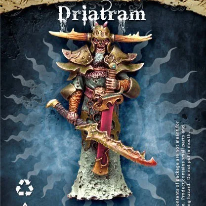 Набор моделей Driatram Undead warrior из смолы|resin model kits|model kitenigma miniatures |
