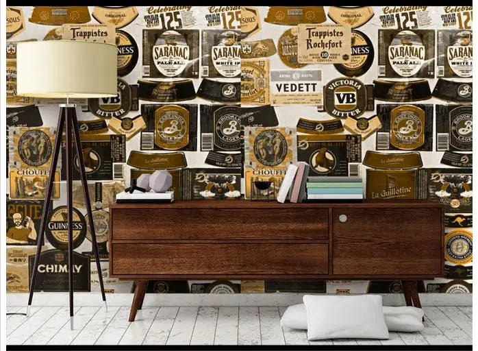 3D wallpaper custom for walls 3d wall murals Retro icon background paintings home decor bedroom | Обустройство дома