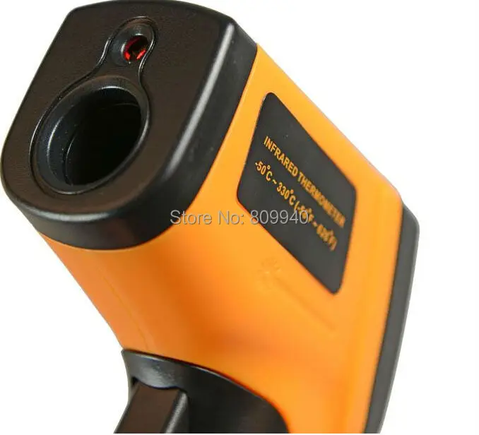 GM320 термометр тепловизор цифровой ручной Бесконтактный ИК лазерный инфракрасный