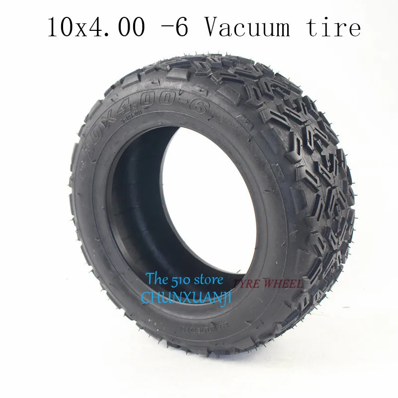 10 inch vacuum tyres 10X4.00-6 10*4.00-6 Tires Tubeless Vacuum Tyre for snow plow Go karts ATV Quad bike OFF-Road Free shipping |