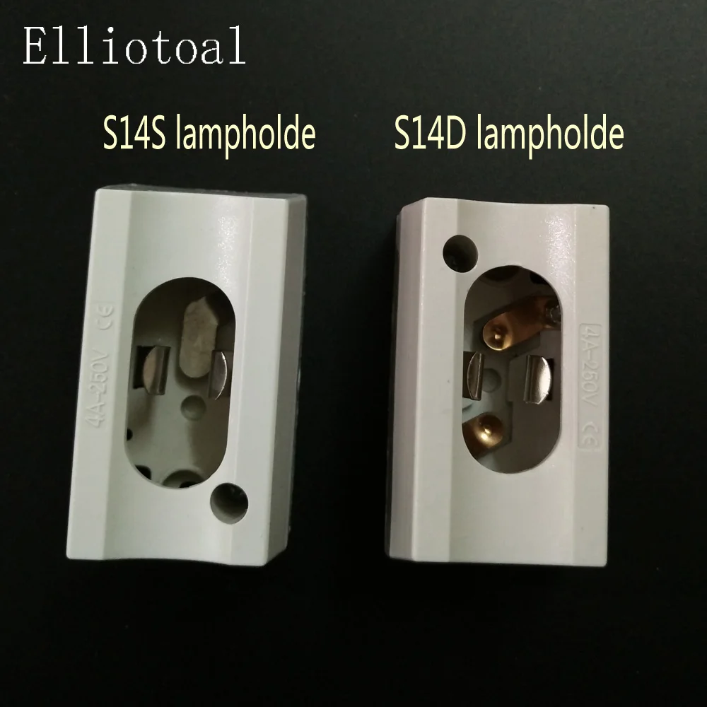 

S14S S14D lampholde светодиодный s14s s14d Linestra держатель лампы 4A 250V CE