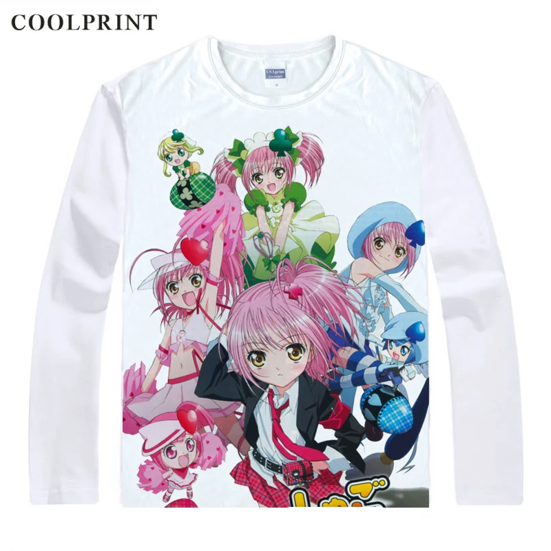 Футболки Shugo Chara с надписью My Guardian рубашки длинным рукавом разных стилей