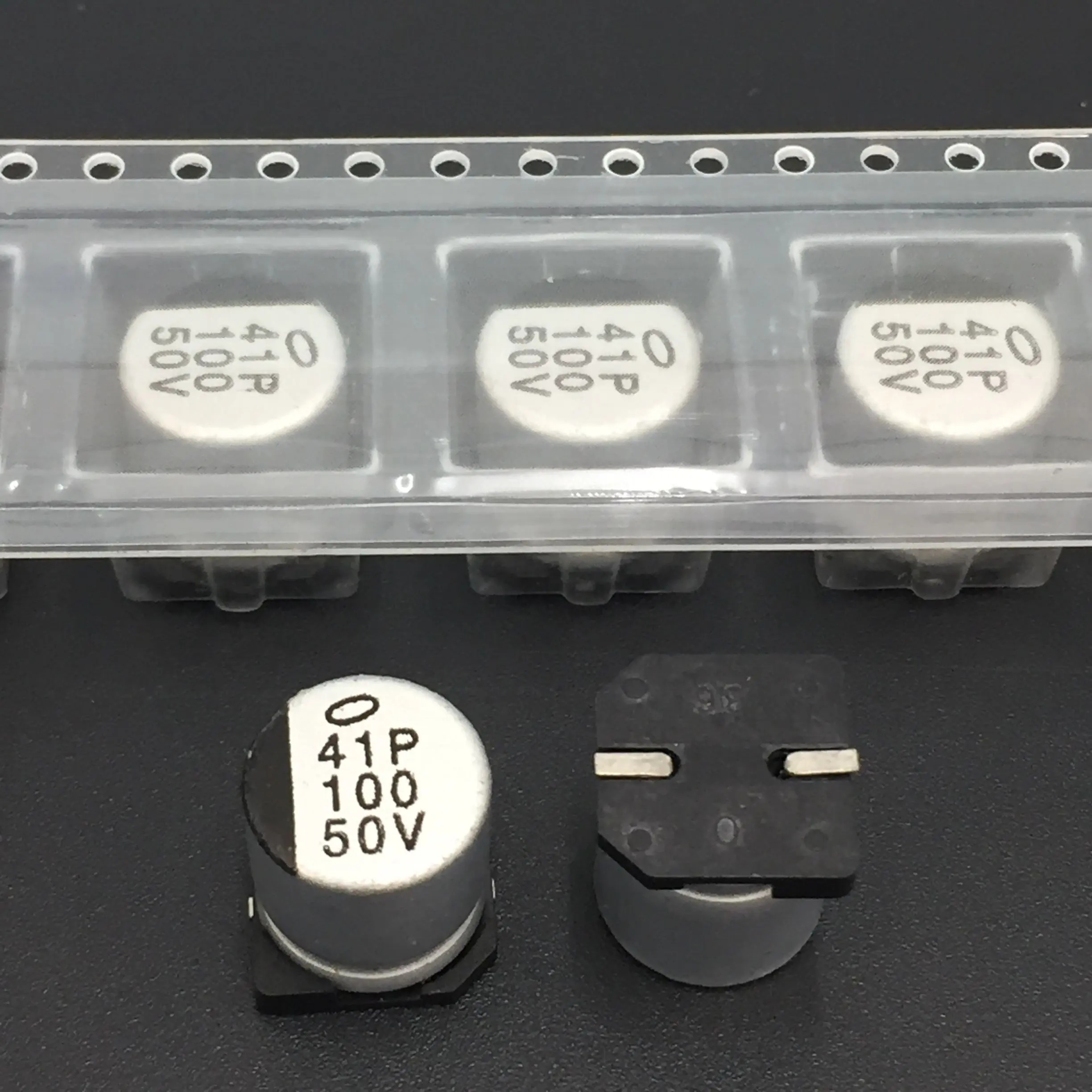 100 шт. мкФ 50 в NICHICON UR series 10x10 мм 50v100мкф чип Типа SMD алюминиевый электролитический