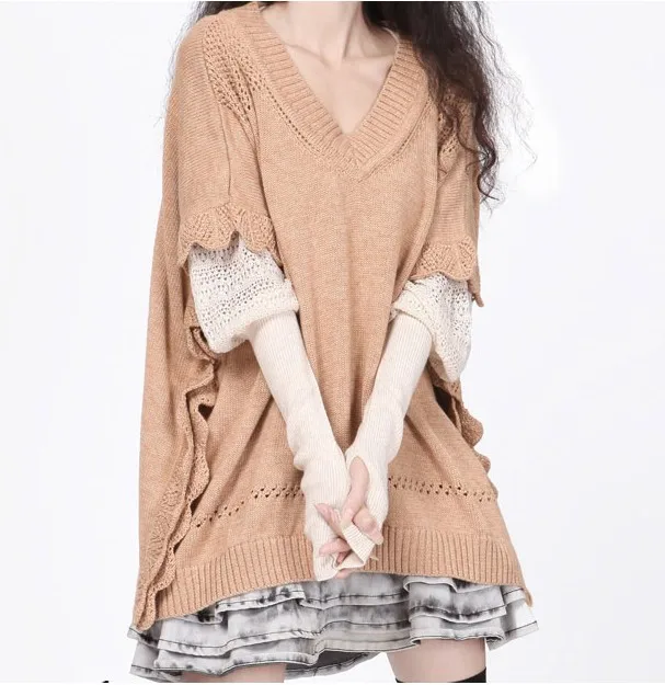 Женский кашемировый свитер с рукавом летучая мышь 4 цвета | Женская одежда