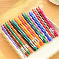 3 setlot 24 color gel ink drawing pen stationery office accessories school supplies fb261