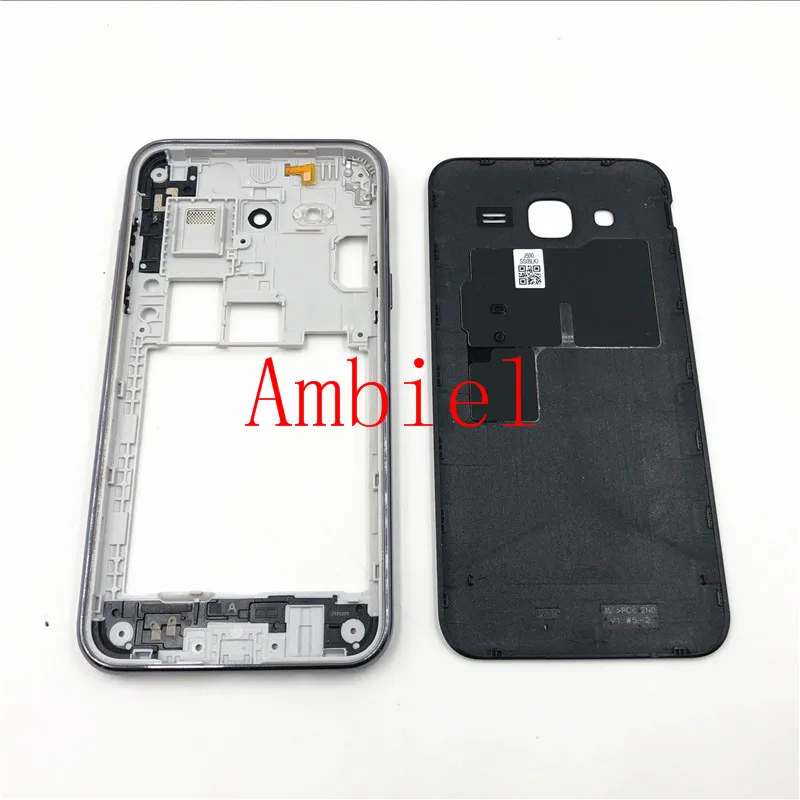 Оригинальный корпус телефона средней рамки для Samsung Galaxy J5 2015 J500 J500F J500H J500M J500FN с