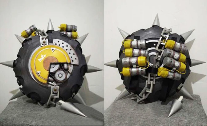 Реквизит для косплея Overwatch Jamison Fawkes Junkrat RIP Tire|Аксессуары костюмов| |