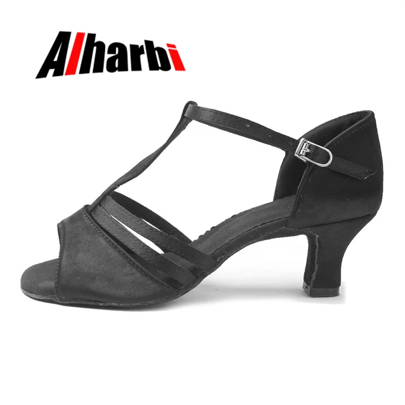 Alharbi 5CM/7CMHeel Women Dance Shoes Tango Latin for Girls Ladies | Спорт и развлечения