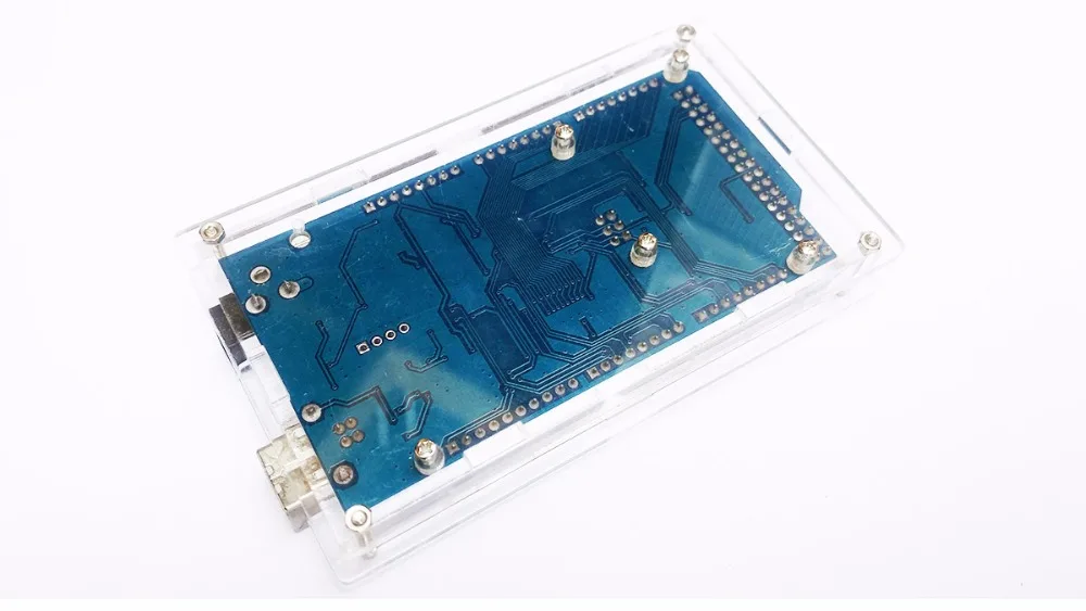 Прозрачный Акриловый Корпус для смарт-электроники Mega2560 совместимый с arduino Mega 2560 R3