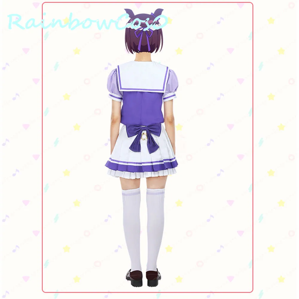 Костюм для косплея RainbowCos0 красивое школьное платье Umamusume Дерби униформа особых