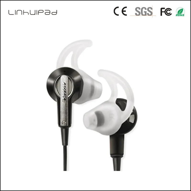 Linhuipad силиконовые гелевые накладки для ушей bose ie2 ie3 1 пара/лот бесплатная доставка