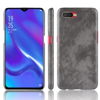 new for oppo rx17 neo case oppo k1 retro pu leather litchi pattern skin pc hard cover for oppo rx17 neo phone bag fitted case