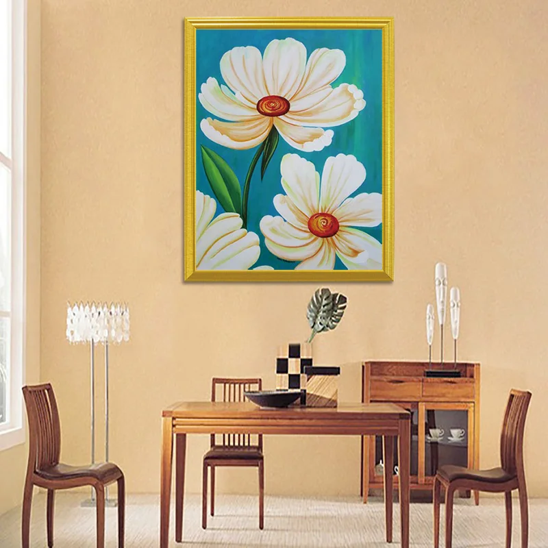 DUOYISHANG Full Square 5D DIY Diamond Painting Flowers Picture of Rhinestones Mosaic Embroidery Sale Home Decor | Дом и сад