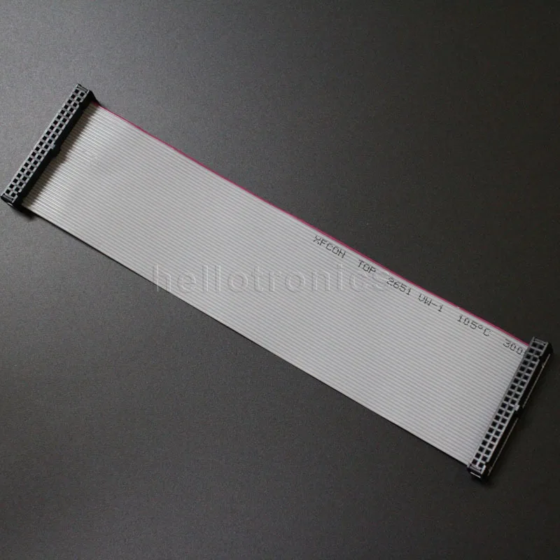 Оптовая продажа 100 шт./лот для Raspberry Pi Модель A +/B +/Pi 2/Pi 3 40 контактный серый плоский