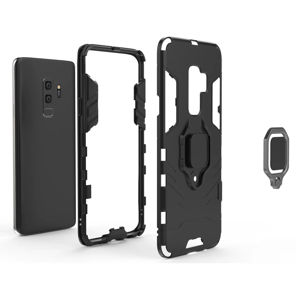Чехол для samsung galaxy s9 plus s9plus S 9 роскошный оригинальный жесткий чехол телефона с 3d