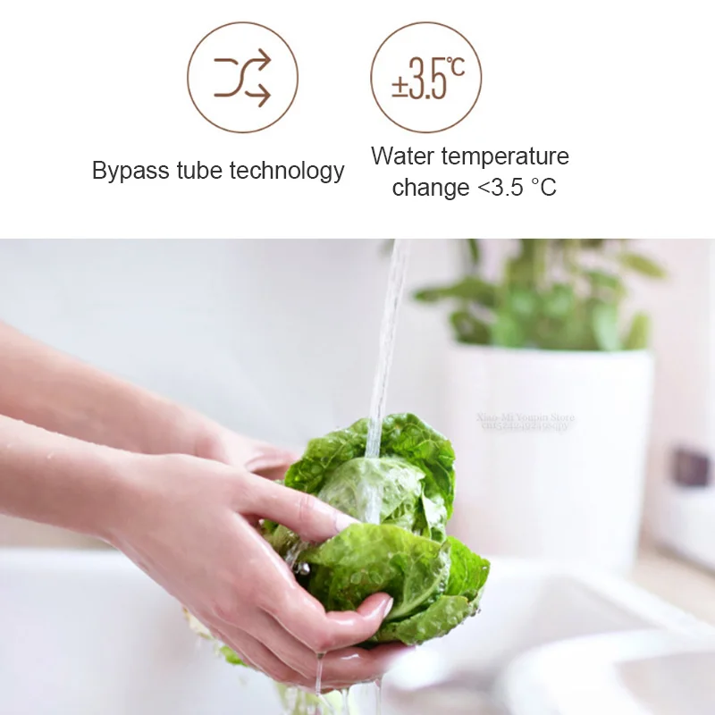 Xiaomi Viomi 13L/16L умный интернет газовый водонагреватель кухонный газ энергосберегающая защита безопасности приложение управление Умный дом