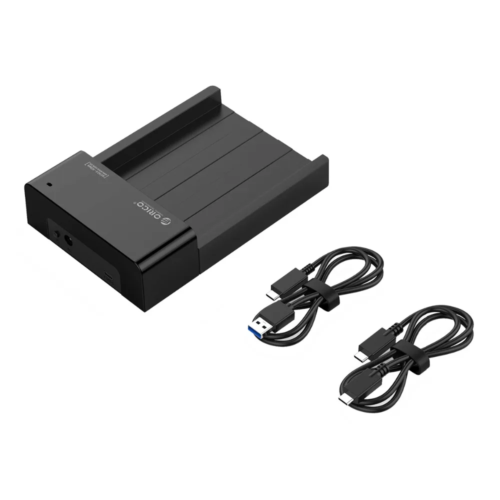ORICO 2,5/3,5 дюймов док-станцию жёсткого диска 10 Гбит/с SATA USB 3,1 Gen2 Тип C корпус для жесткого диска 12V Мощность адаптер Поддержка 12 ТБ Max