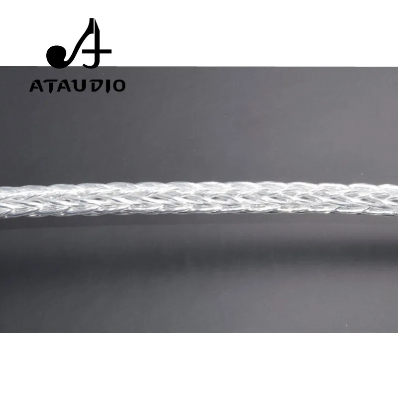 ATAUDIO 8AG высокочистый посеребренный OCC Hifi динамик объемный кабель 16 жил аудио