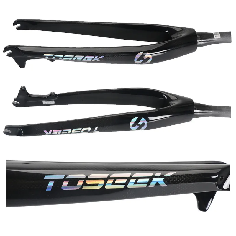 TOSEEK 26/27. 5/29 дюймов MTB коническая труба углеродная вилка для горного велосипеда