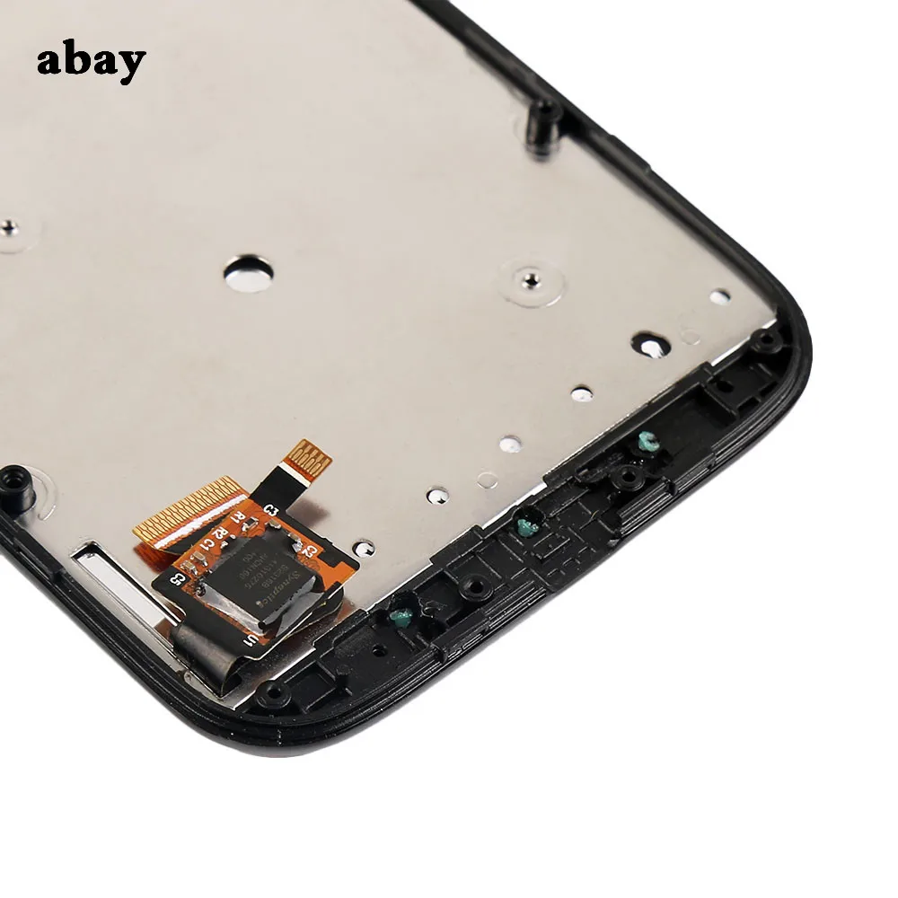 ЖК-дисплей для Motorola E XT1021 XT1022 XT1025 сенсорный экран с дигитайзером и рамкой полная