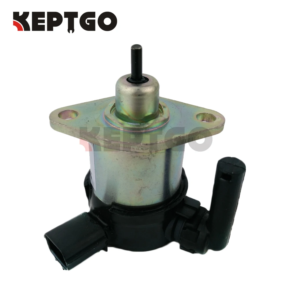 12 В запорный соленоид для двигателя Kubota V3300/V3600+/V2203/V1505, 1C010-60015, 1C010-60017, 1C010-60014