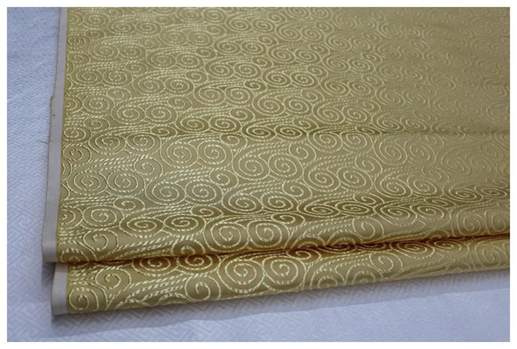 CF418 1 ярд облака жаккард шелковая парча ткань для женщин и мужчин платье украшения ткань китайский стиль сиденье подушки ткани