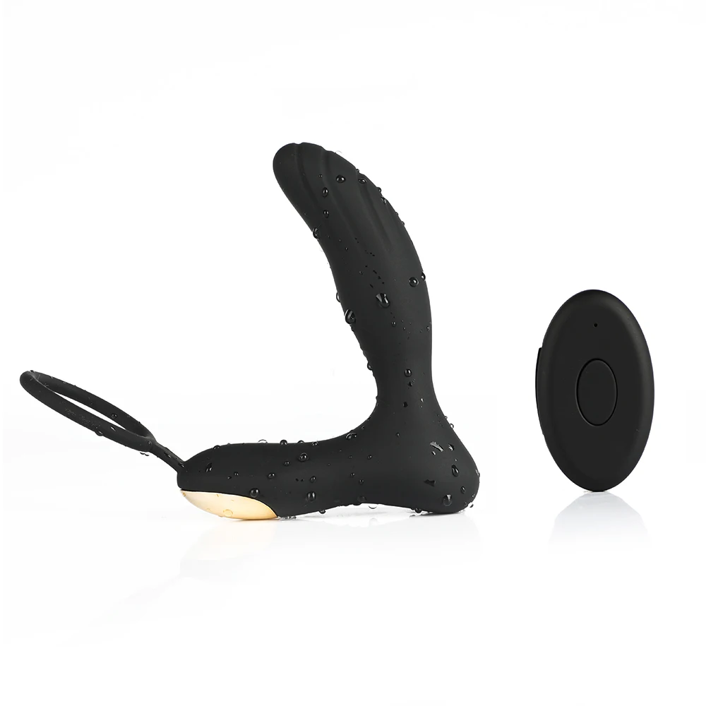 10 скоростей массажер простаты G Spot & Perineum Стимулятор беспроводной дистанционный