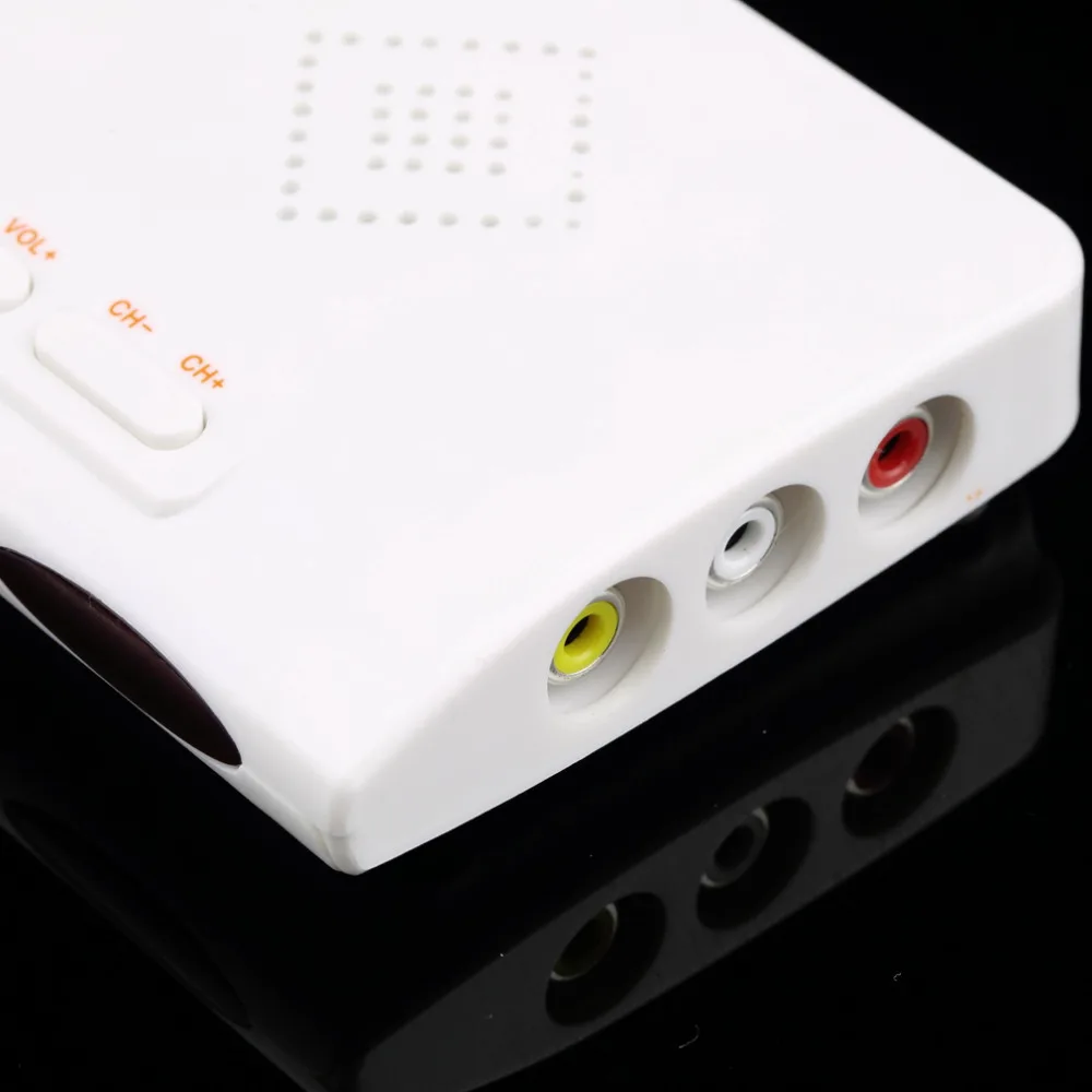 Новейшие цифровые ТВ коробка Портативный HD ЖК-дисплей/crt VGA/AV Stick тюнер