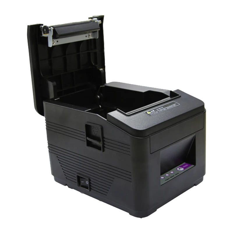 80 мм авторезак термопринтер для чеков POS-принтер с usb + Серийный/Ethernet интерфейс |