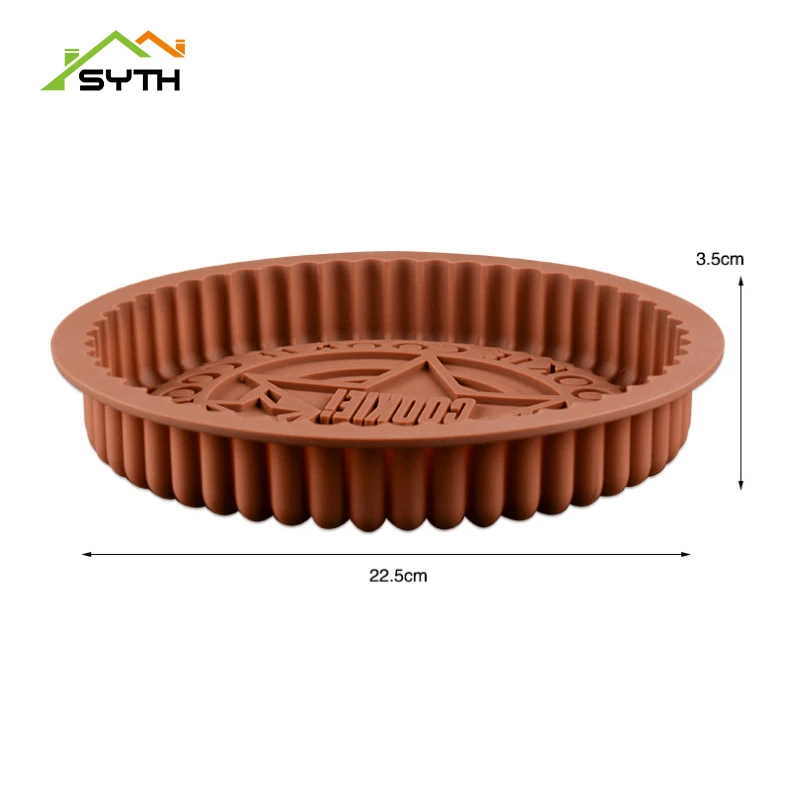 Новый противопригарная силиконовая основа fondant mold торт формы для шоколада и