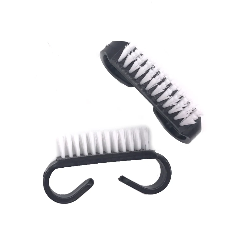 Оптовая продажа 100 шт Чистящая щетка для ногтей горячие инструменты пилка