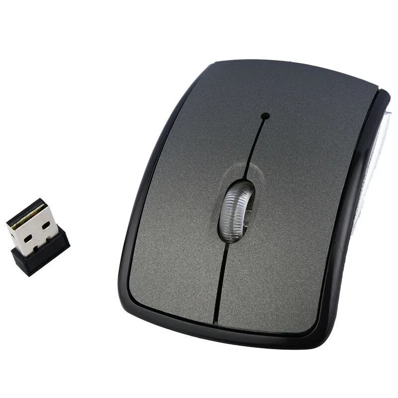 2.4GHz 1600DPI Foldable Wireless Mouse For Computer PC Folding Mouse/Mice With USB 2.0 Receiver Desktop Laptop | Компьютеры и офис