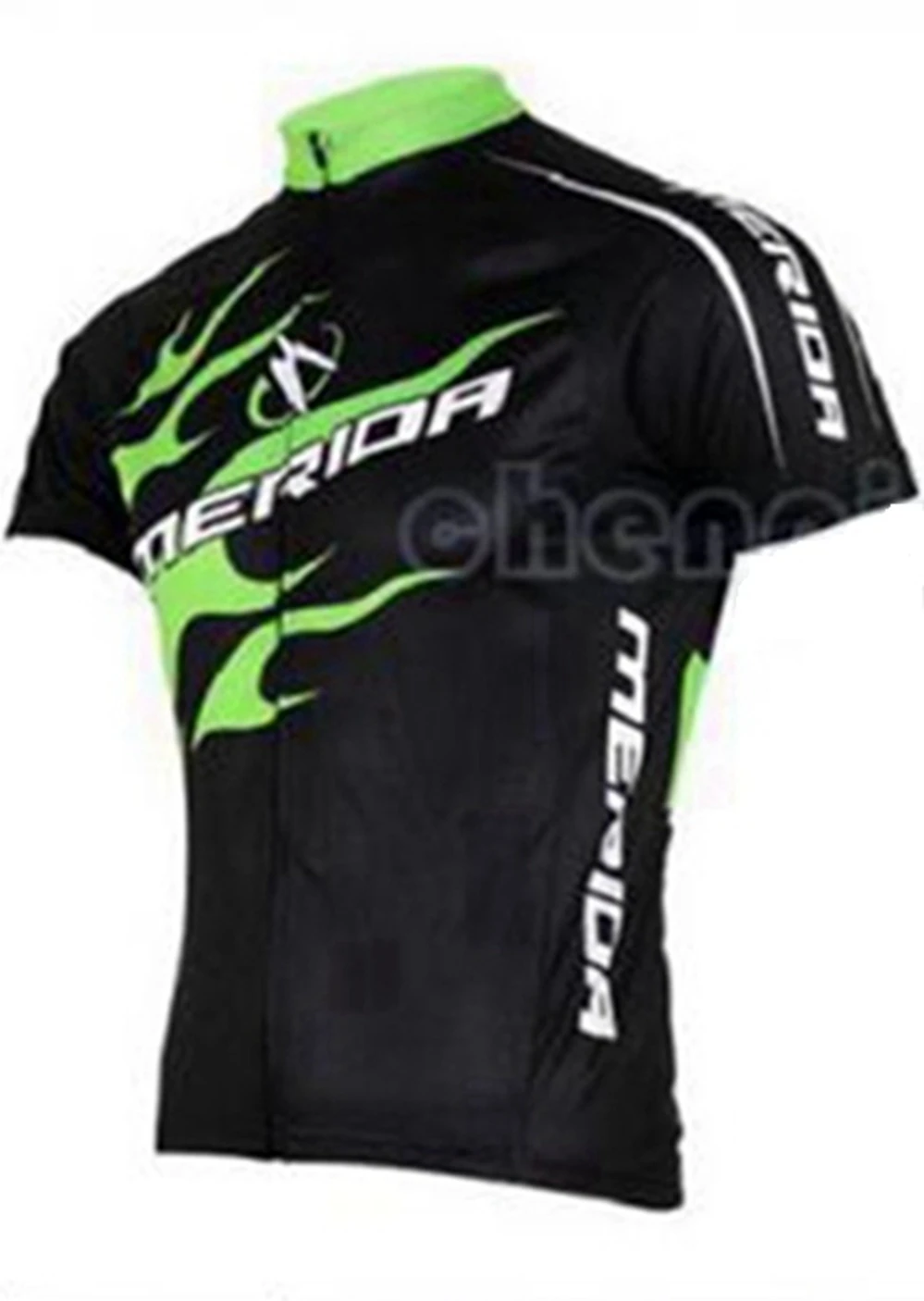 Нью-мерида зеленый огонь мужская сборная джерси велосипед с коротким рукавом