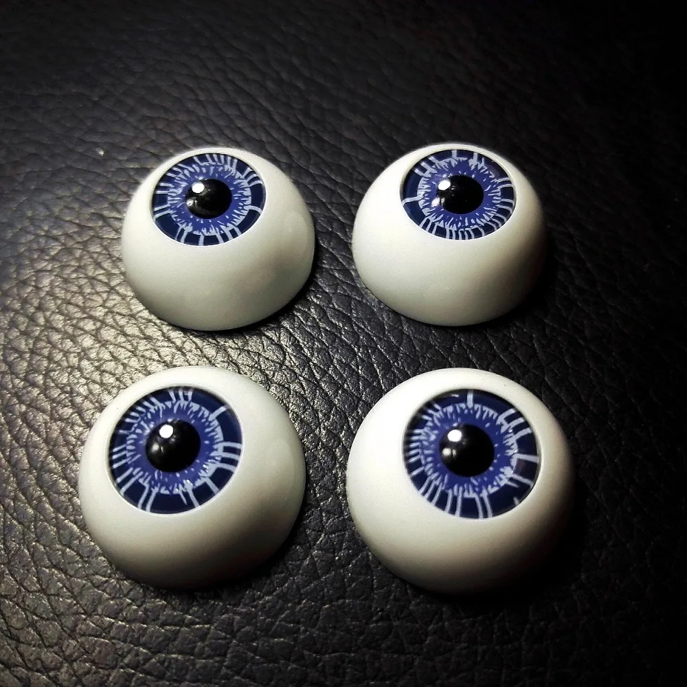 Глаза наполовину круглые 80 шт. (40 пар) 20 мм 4 цвета|safety eyes|safety eyes for toysdoll |