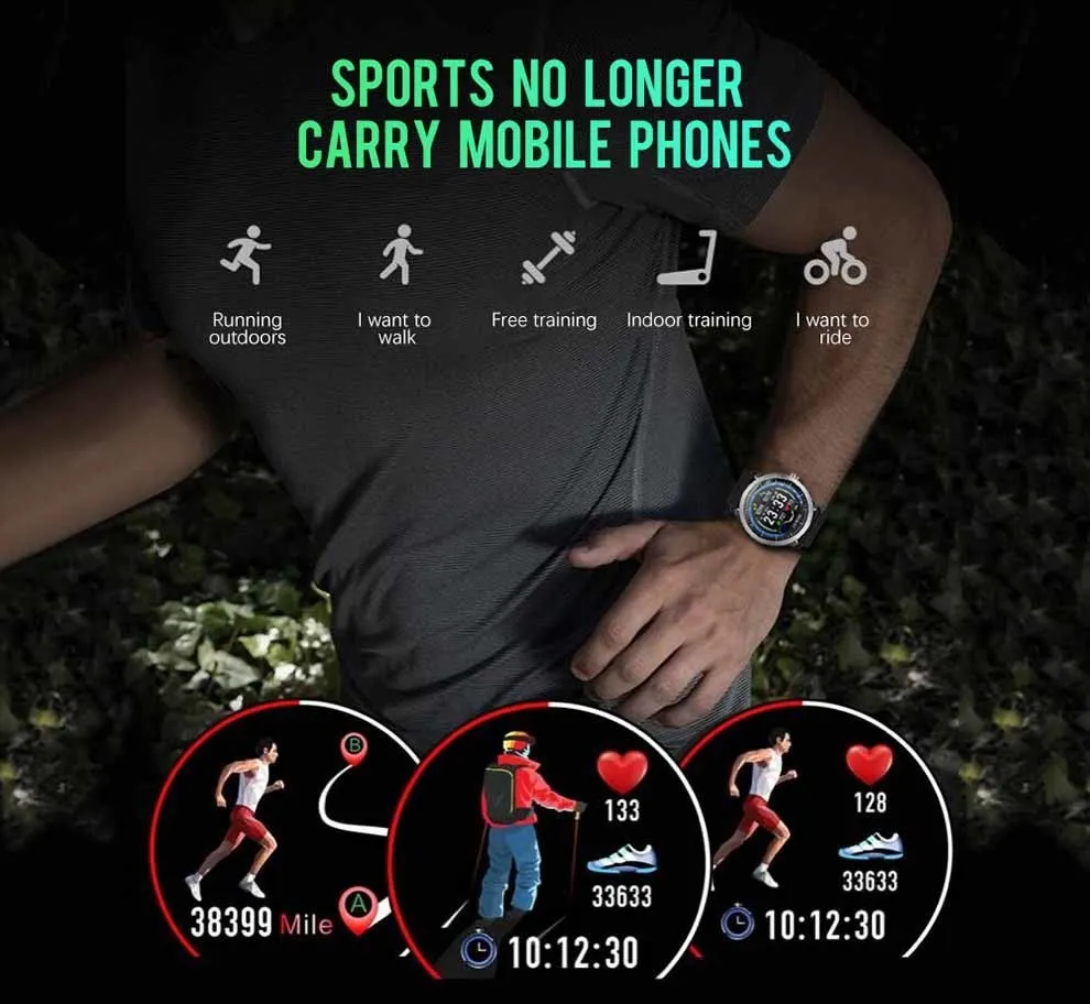 SeenDa ЭКГ PPG Смарт-часы фитнес-трекер монитор сердечного ритма Android IOS Smartwatch OLED цветной экран Smartwatch