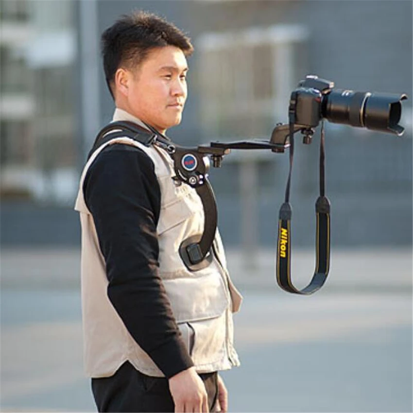 YIXIANG Handsfree плечевой поддерживающий стабилизатор для видеокамеры DSLR камеры DV
