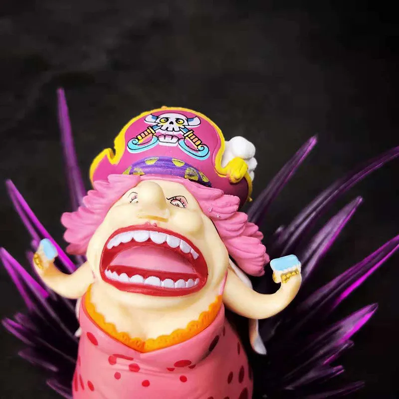 Аниме One Piece Charlotte Linlin ПВХ Фигурки игрушки Angry Big Mom figutas куклы Brinquedos подарок 8