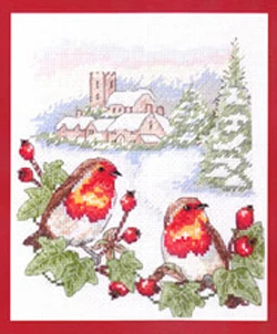 

Вышивка крестиком, наборы для вышивания, 11CT, 14CT, 16CT, Зимняя Красная Птица