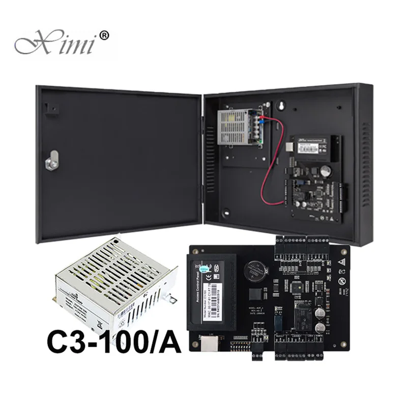 ZK C3-100 однодверная TCP/IP панель контроля доступа система управления доступом с