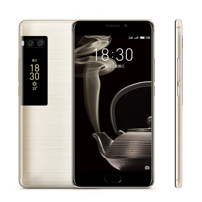 Meizu Pro 7 плюс 6 ГБ 64 Гб 4 аппарат не привязан к оператору сотовой связи MTK Helio X30 Deca Core