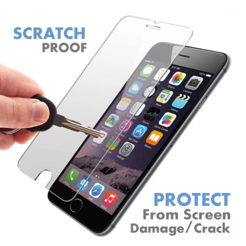 SRLEEKING стекло для iphone 5S Взрывозащищенная стеклянная пленка Закаленное Защитная 7 4S