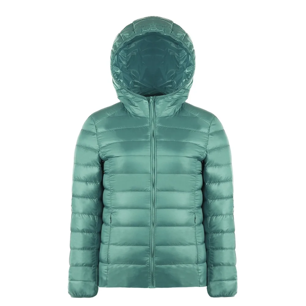 Женский сверхлегкий пуховик белая парка с капюшоном 4XL 5XL 6XL 7XL для зимы 2019|Женские