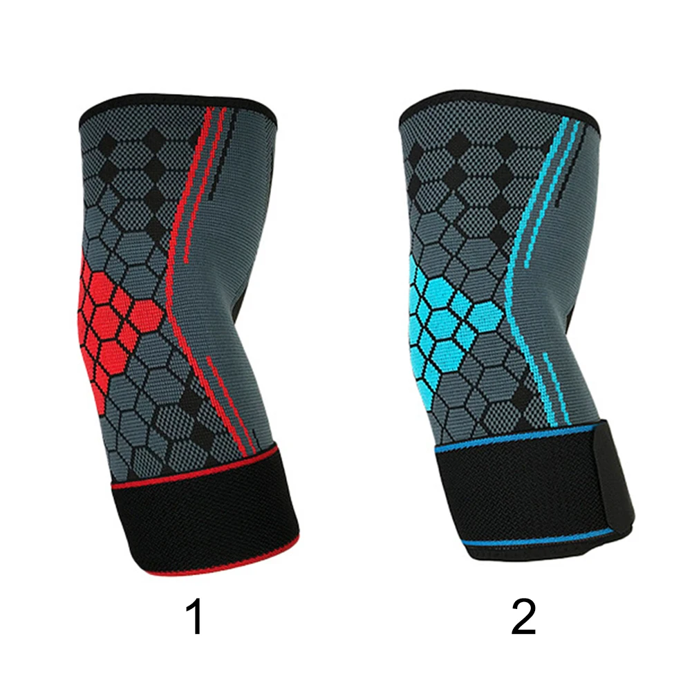 1 шт. Нескользящие баскетбольные высокие эластичные теннисные налокотники