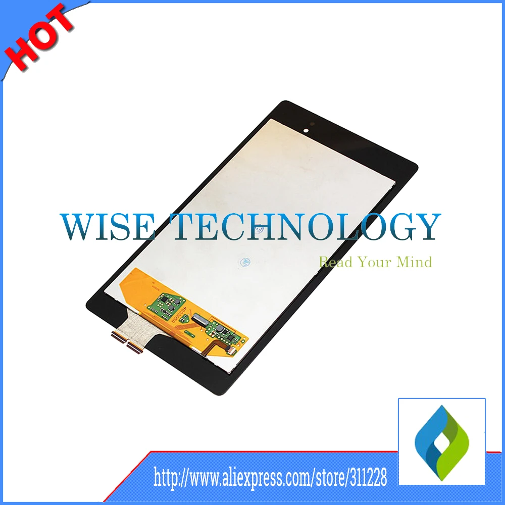 Для asus google nexus 7 2nd me570 me571 поколения 2013 жк-дисплей с сенсорным экраном панели