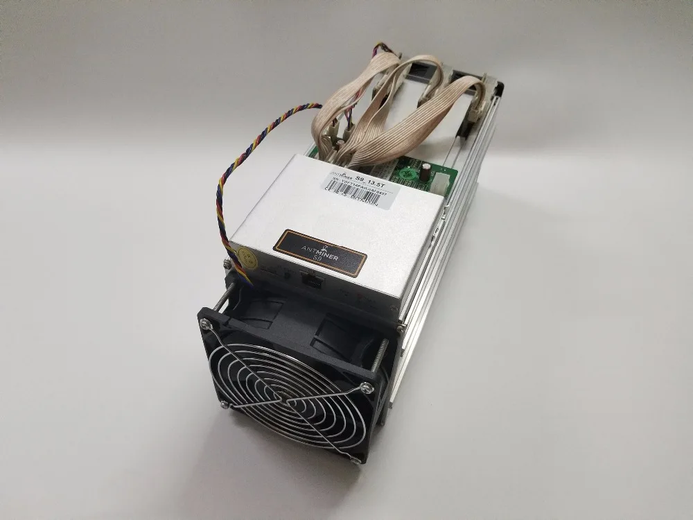 Майнер для биткоинов YUNHUI новый AntMiner S9 13 5 T (без блока питания) устройство майнинга