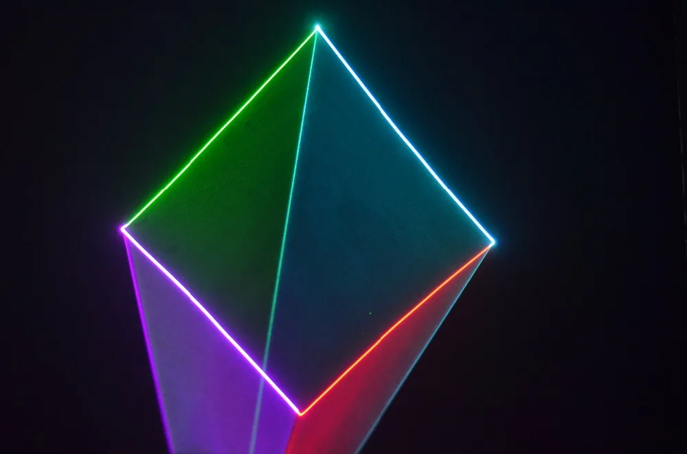 Распродажа полноцветный анимационный мини лазер RGB 500 МВт подходит для KTV комнаты