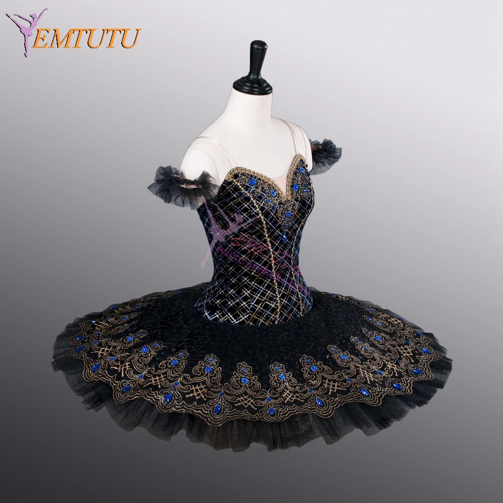 Женская профессиональная балетная пачка с черным лебедем балетные пачки для